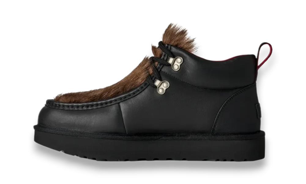 UGG Boot Ambush Black Fur