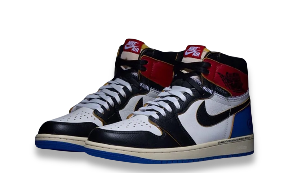 Jordan 1 Retro High OG SP Fragment x Union LA Varsity Red Sport Royal