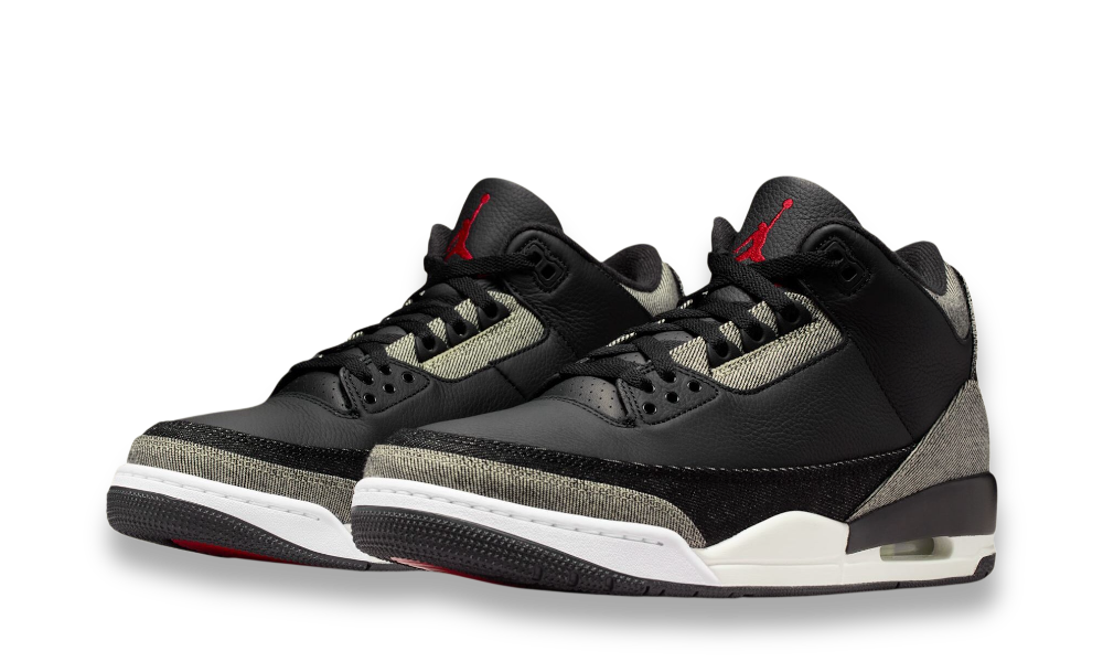 Air Jordan 3 Retro Levi’s Black Denim