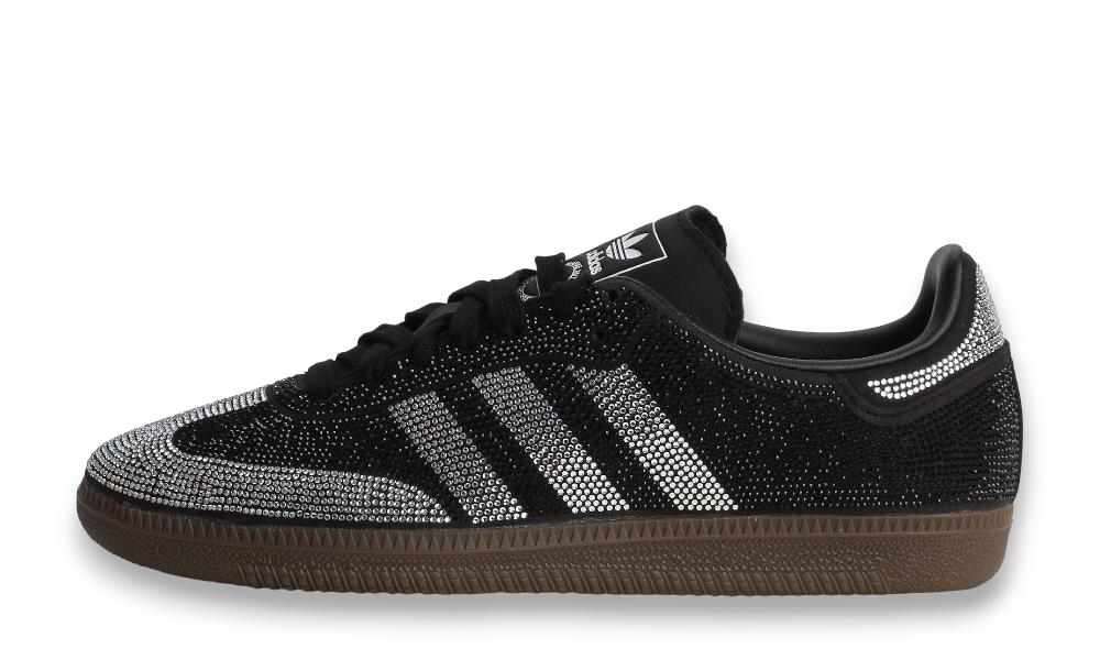 Adidas Samba OG Rhinestone Black Silver