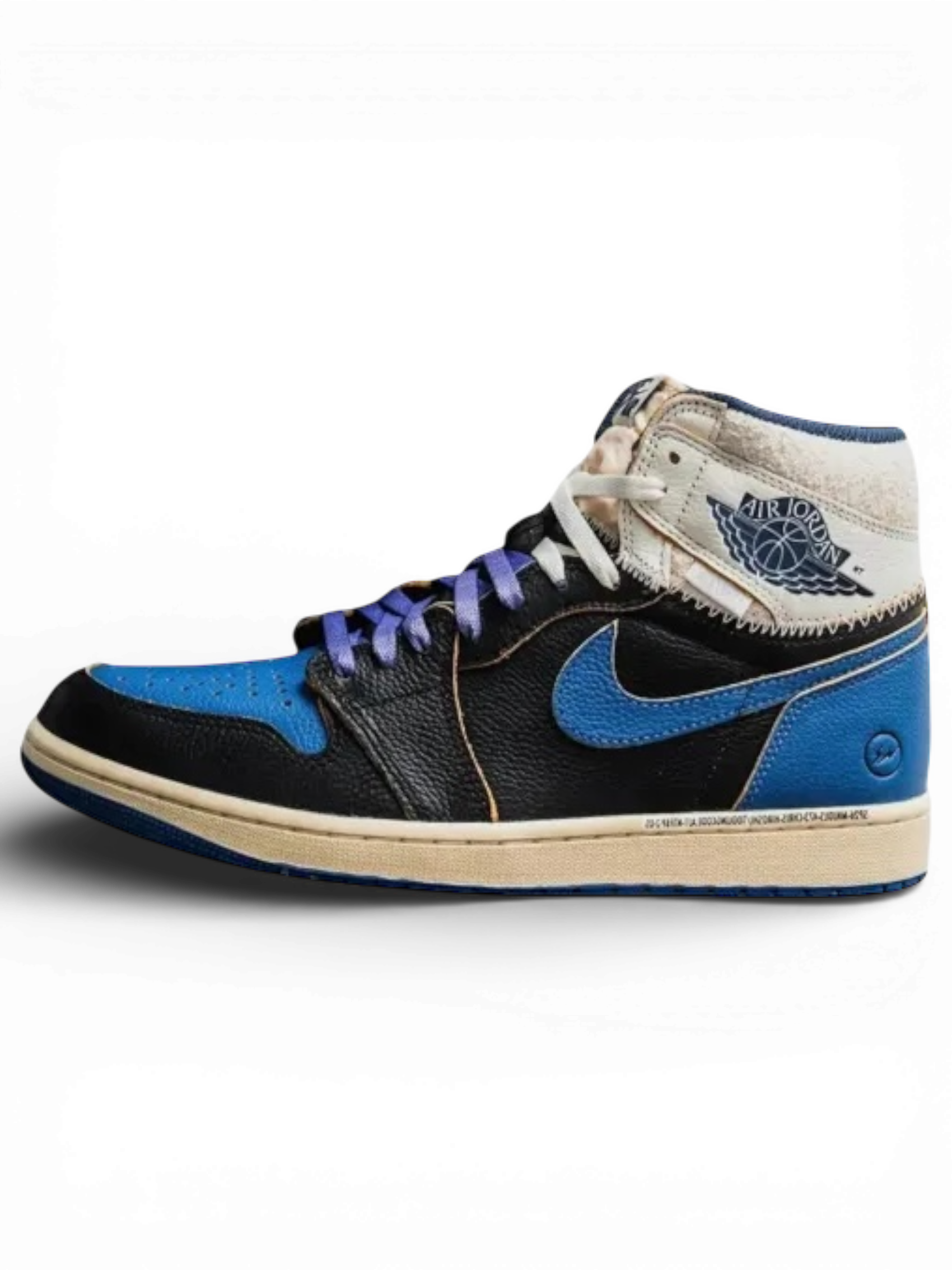 Jordan 1 Retro High OG SP Fragment X Union LA Sport Royal