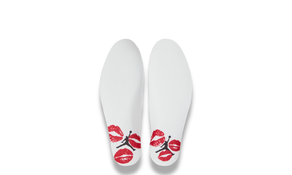 Air Jordan 4 Retro Valentine Day Pale Ivory Sierra Red