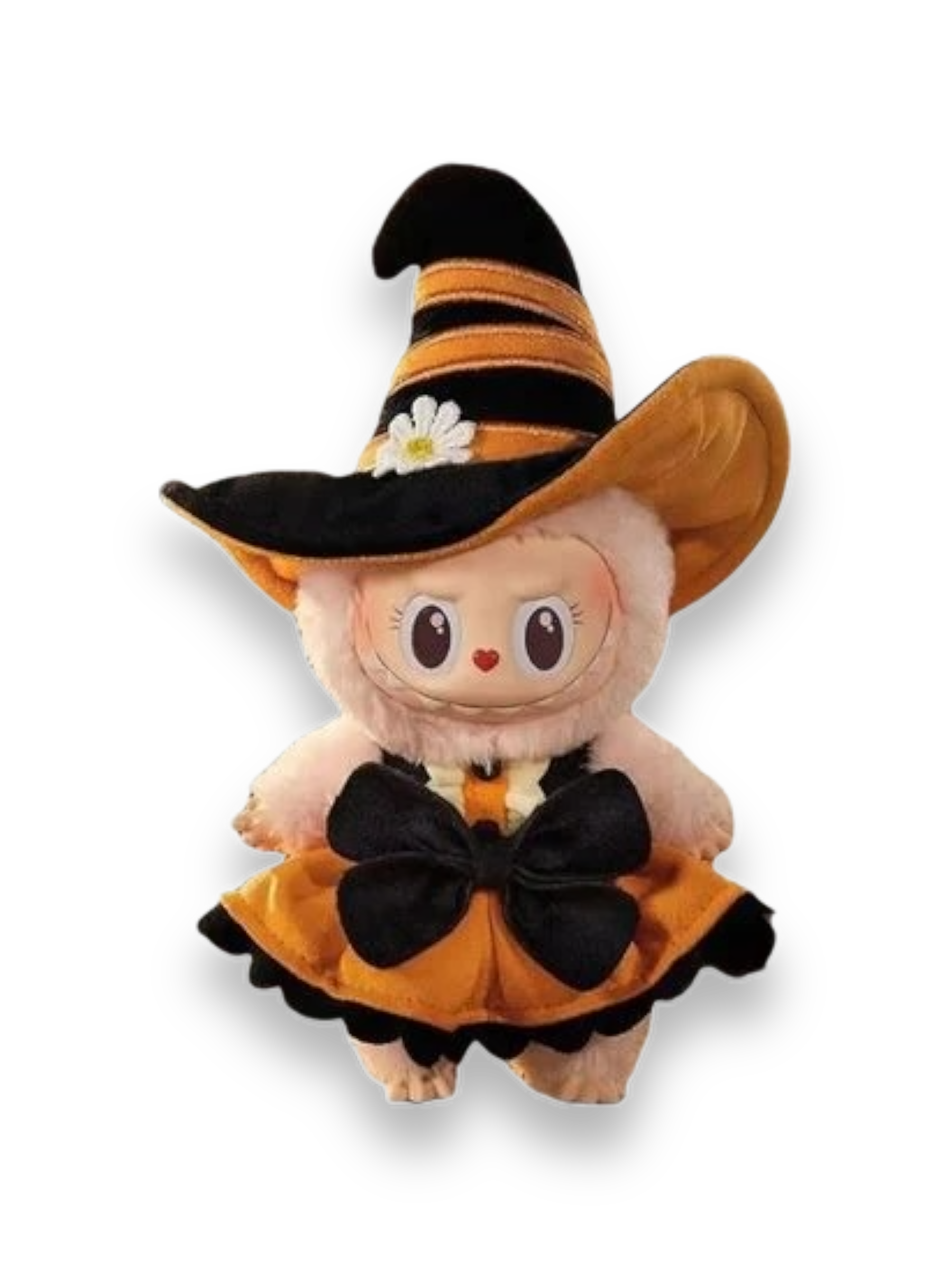 POP MART LABUBU MOKOKO The Monsters Magic of Pumpkin Vinyl Plush Pendant