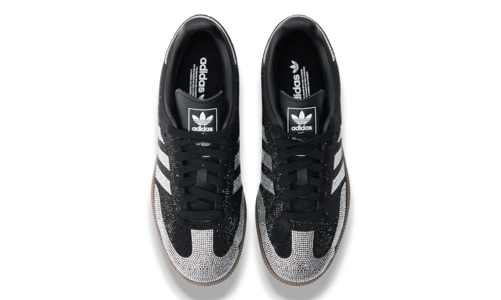 Adidas Samba OG Rhinestone Black Silver