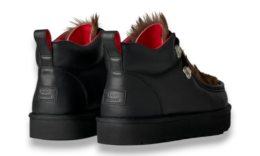 UGG Boot Ambush Black Fur