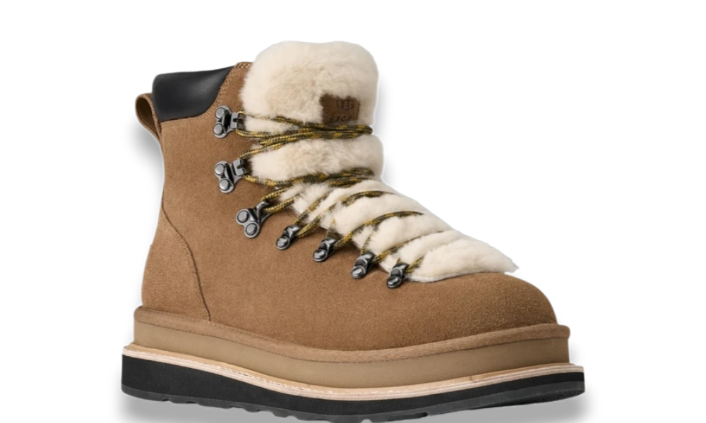 UGG x Sacai Hiker Boot Chestnut