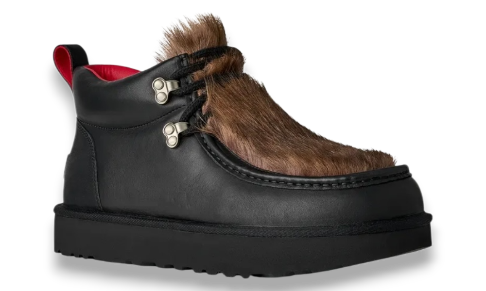 UGG Boot Ambush Black Fur