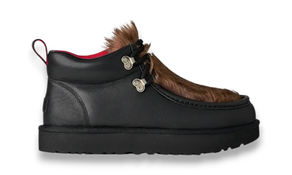 UGG Boot Ambush Black Fur