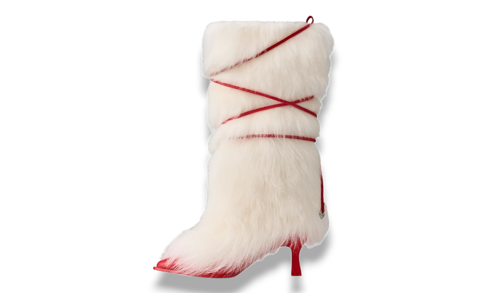 UGG Heel Ambush White Red