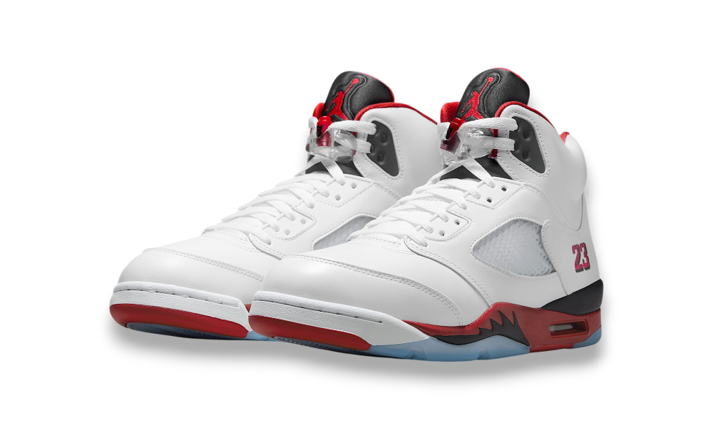 Air Jordan 5 Retro "Fire Red Black Tongue"