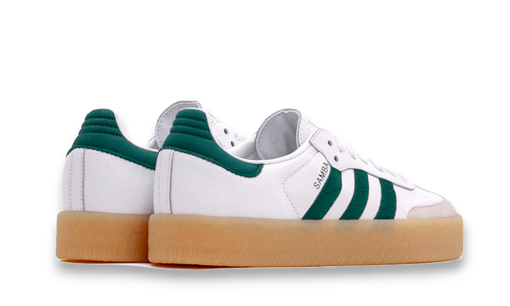 Adidas sambae White Collegiate Green Gum