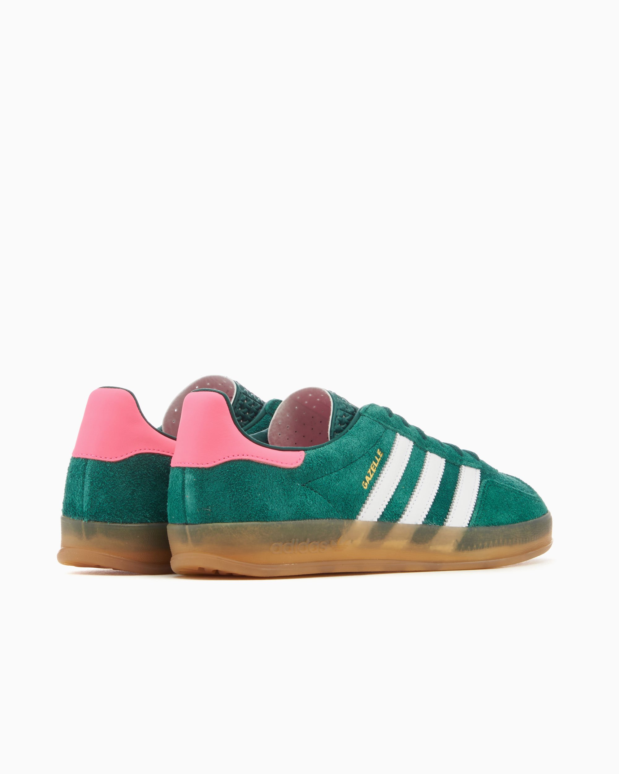 Adidas Gazelle Indoor Collegiate Green Lucid Pink