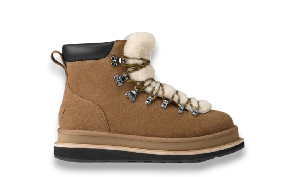UGG x Sacai Hiker Boot Chestnut