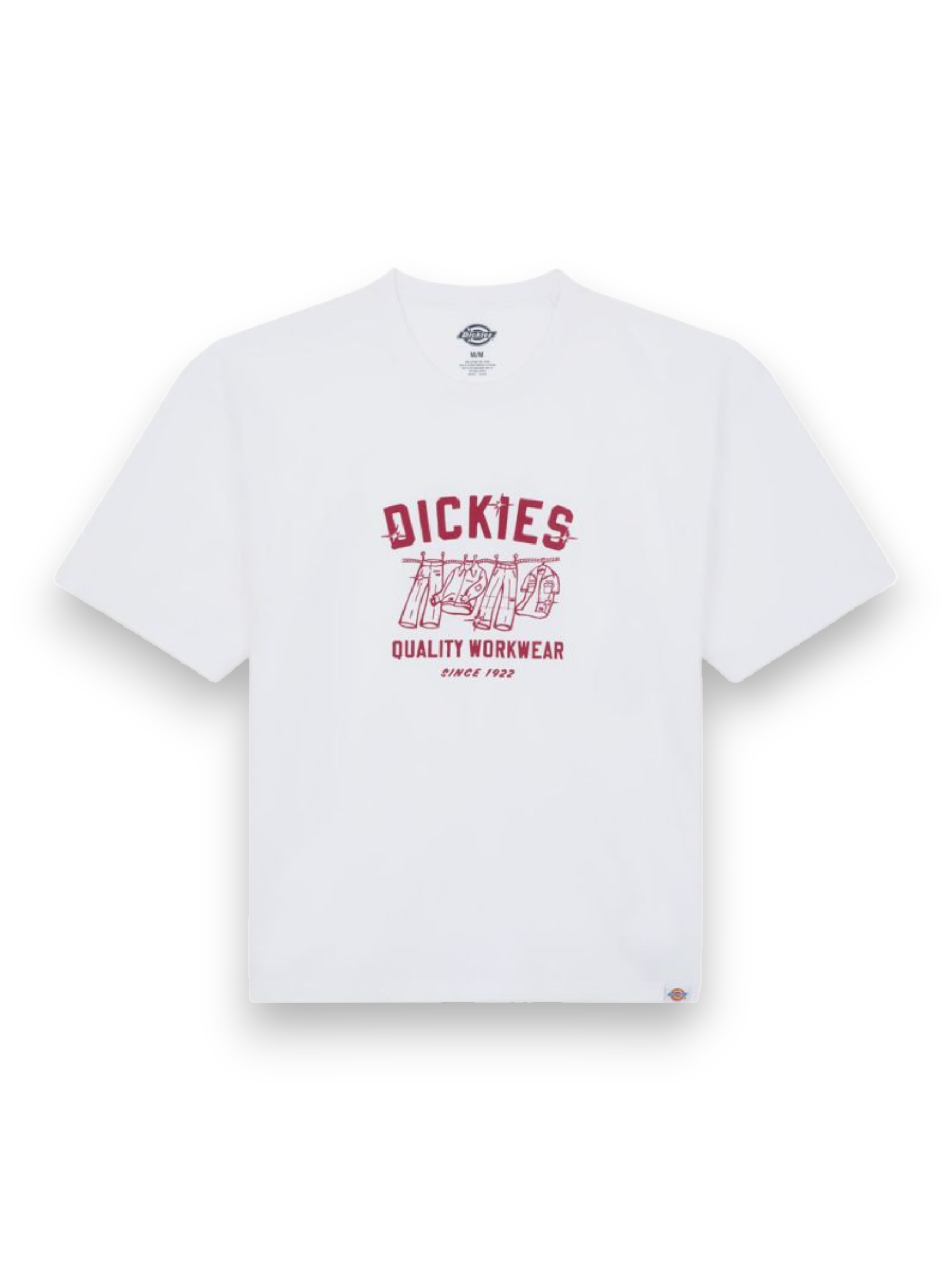 Dickies Laundry Boxy White