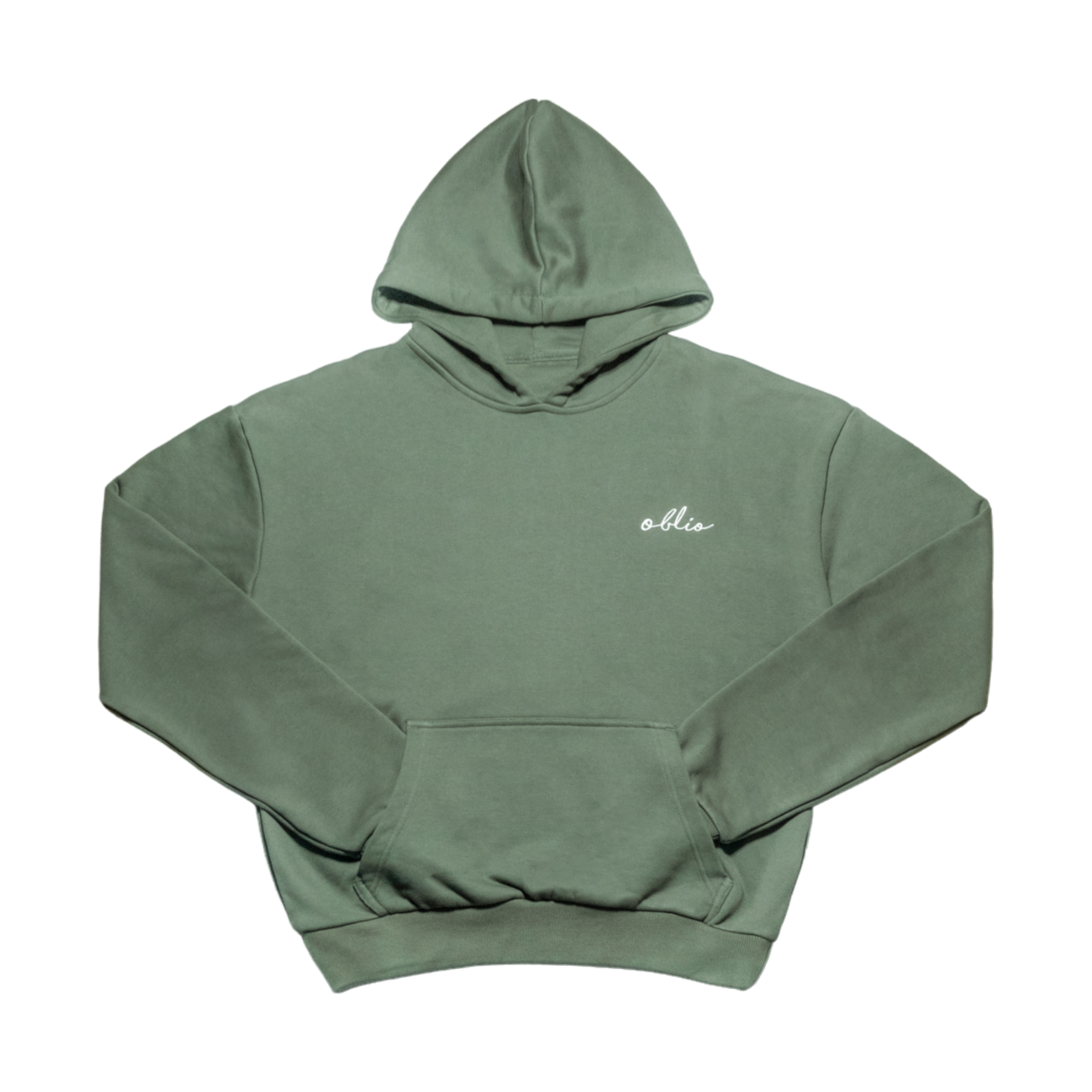 OBLIO Society Handwritten 3D Embroidery - Olive
