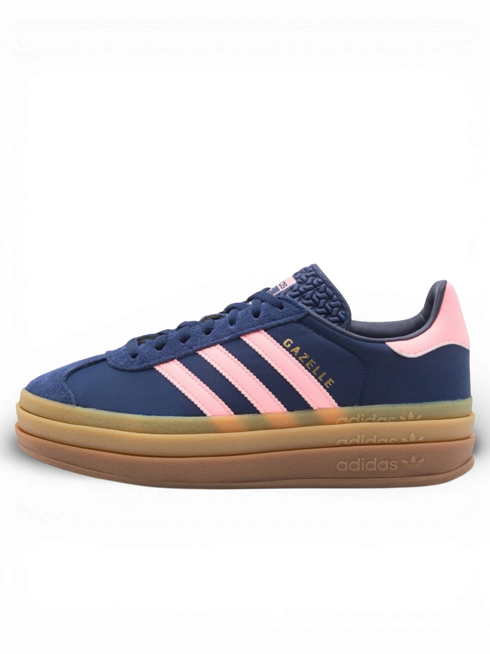 Adidas Gazelle Bold Dark Blue Pink Spark
