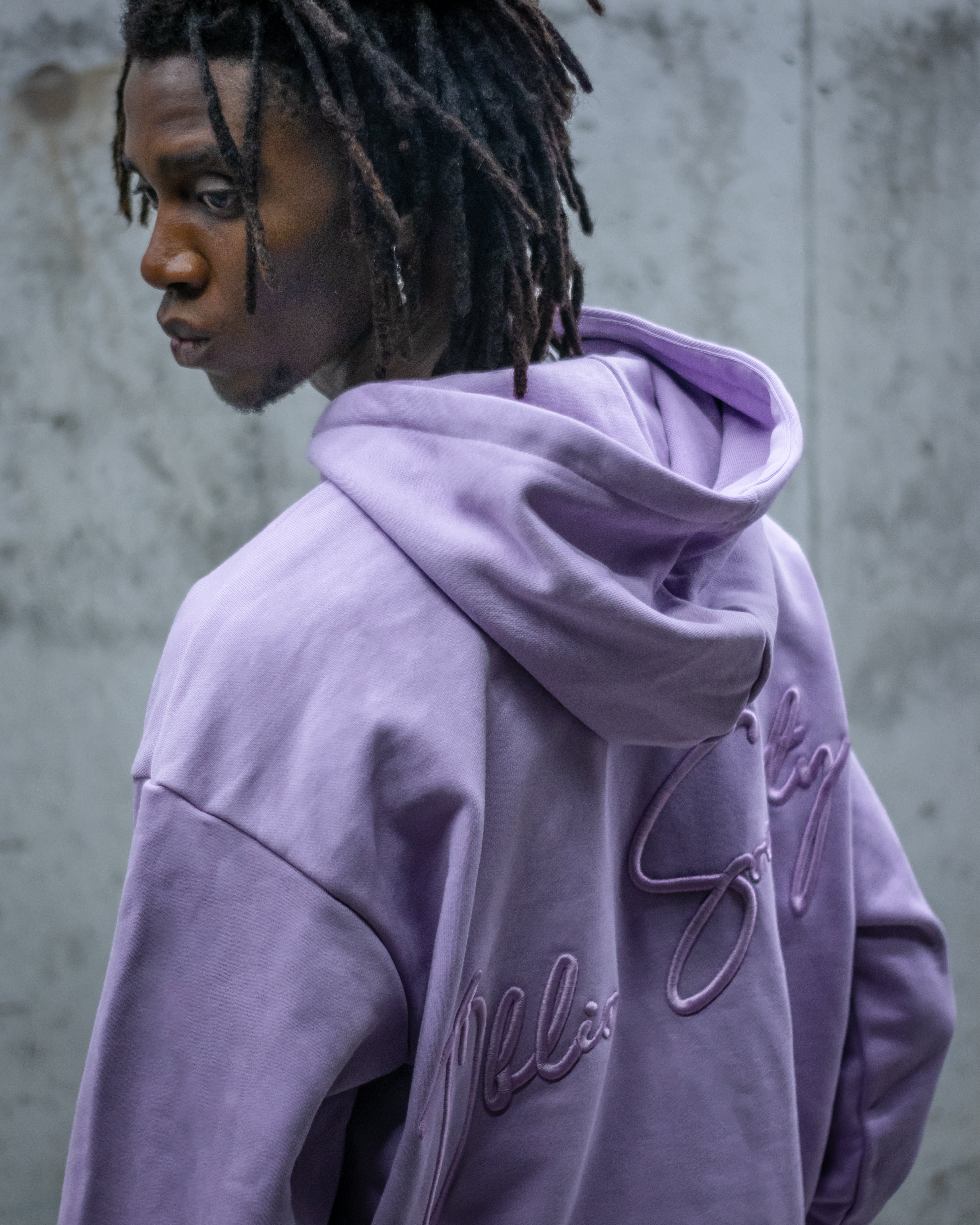 OBLIO Society Handwritten 3D Embroidery - Liliac