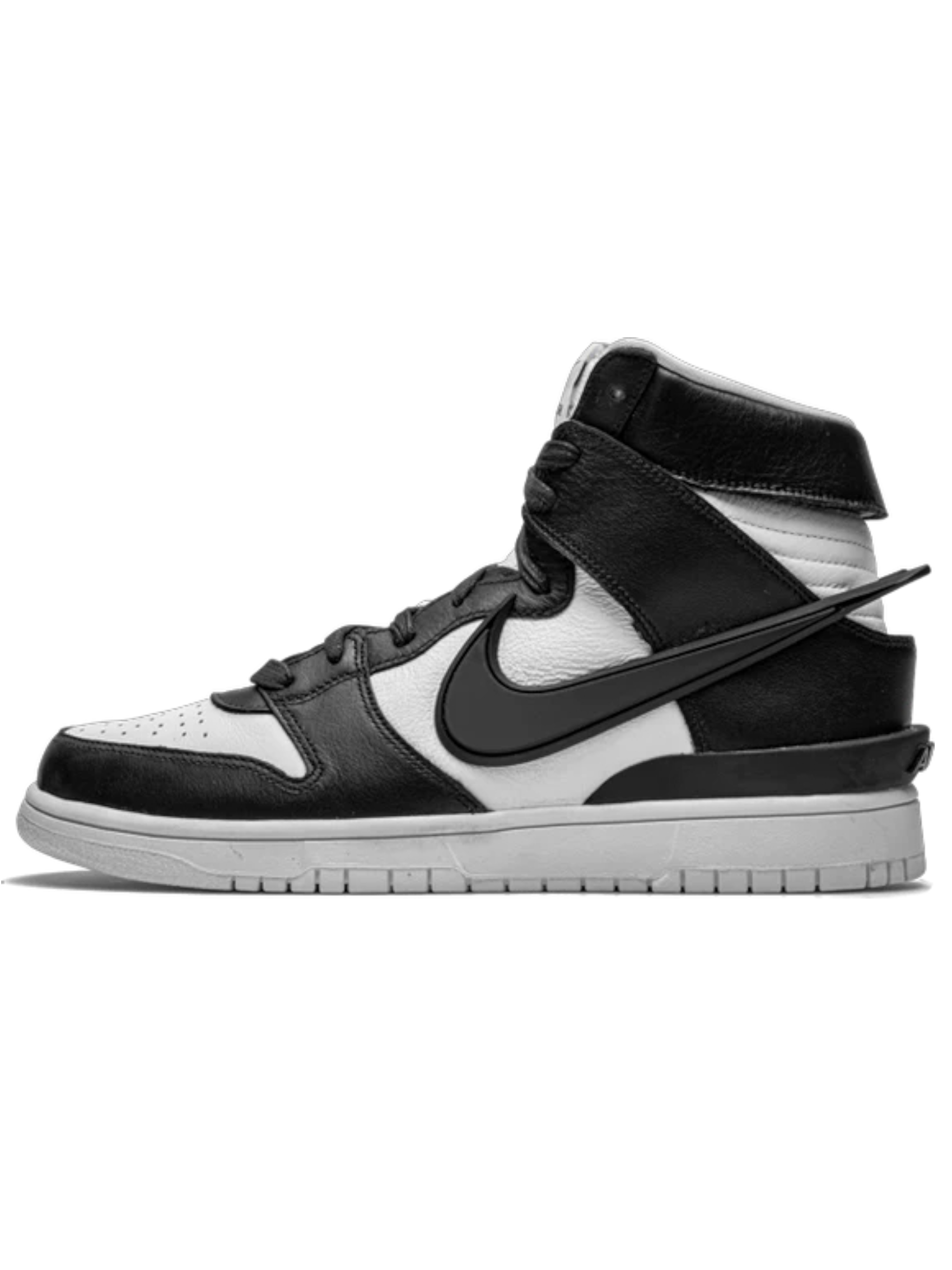 ambush x nike dunk high black mens white stores