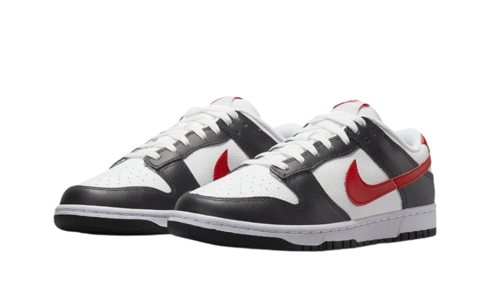 Nike Dunk Low Retro Red Swoosh Panda
