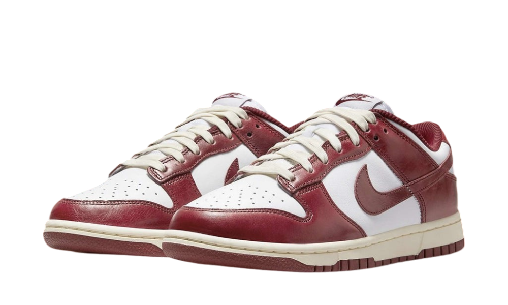 Nike Dunk Low PRM Vintage Team Red