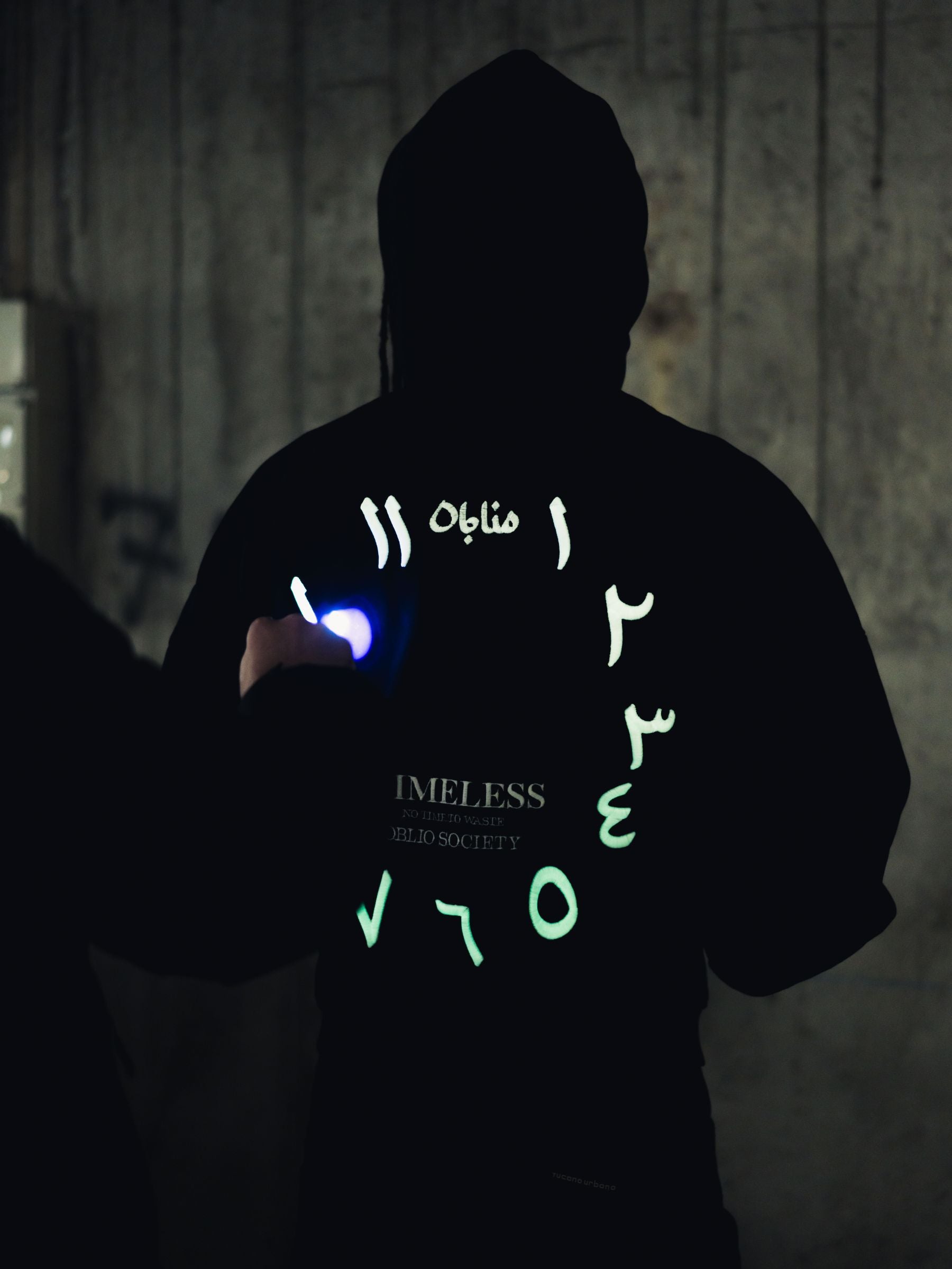 Oblio Zip Hoodie Timeless Black Glow In The Dark (Special Box)