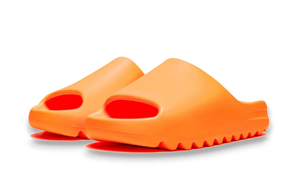 Yeezy Slides Enflame Orange