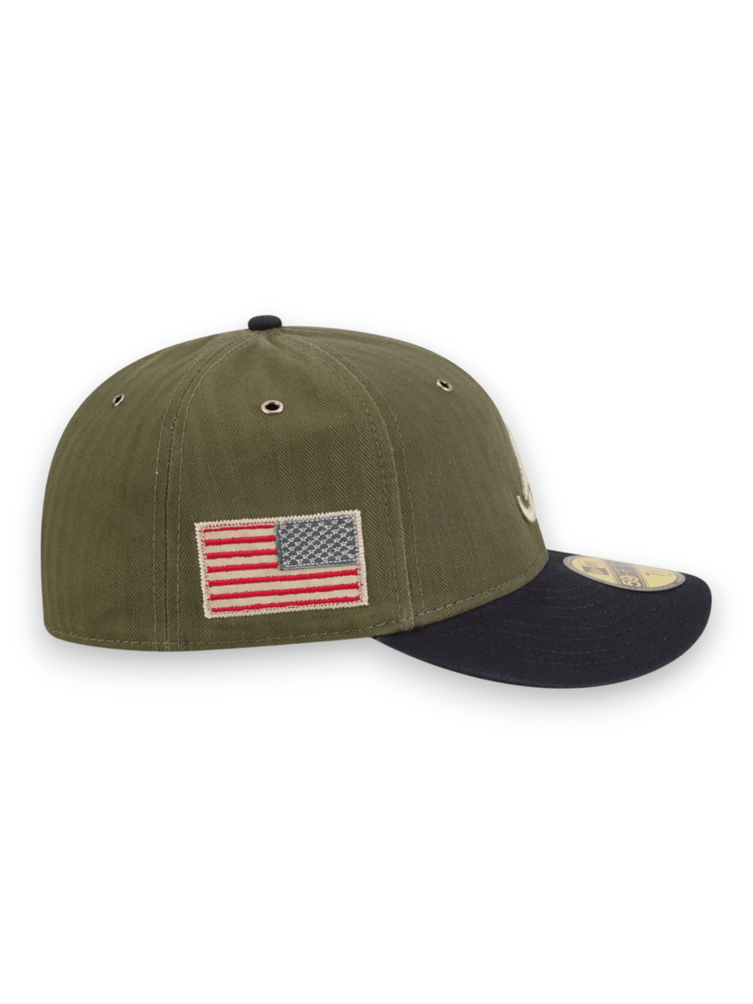 New Era Cap 59FIFTY Three Looms American Herringbone Atlanta Braves