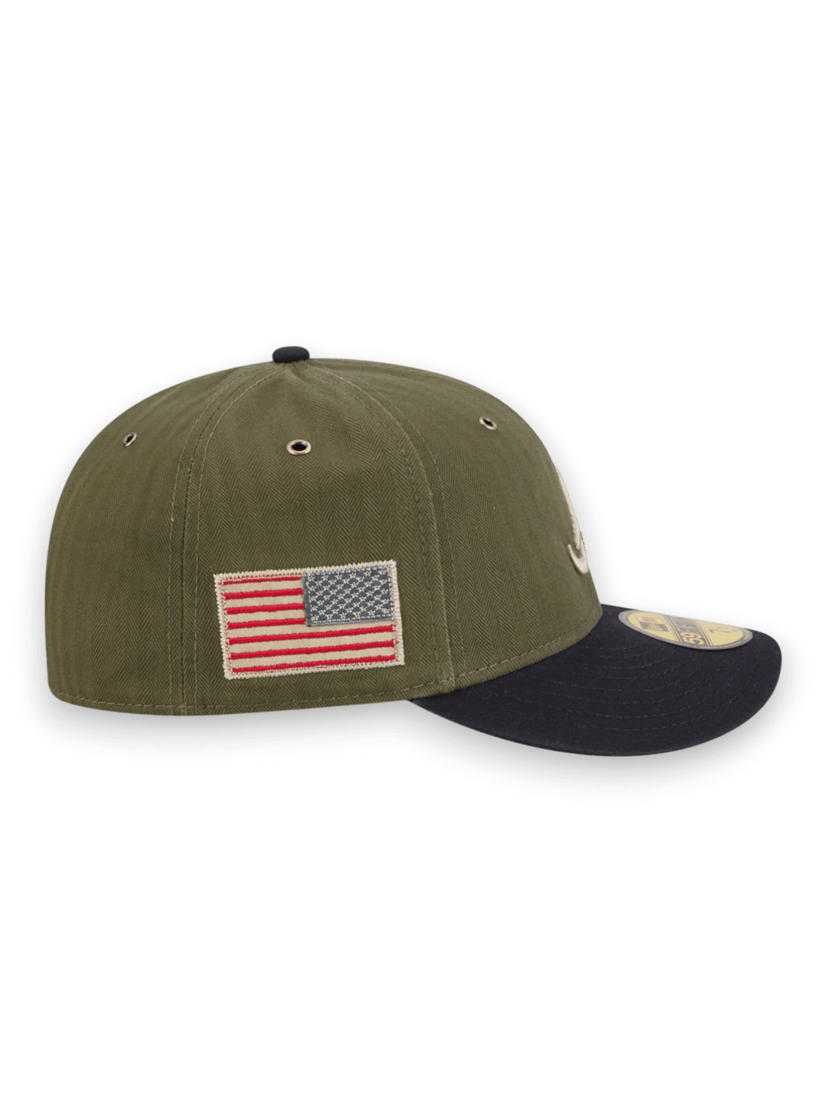 New Era Cap 59FIFTY Three Looms American Herringbone Atlanta Braves