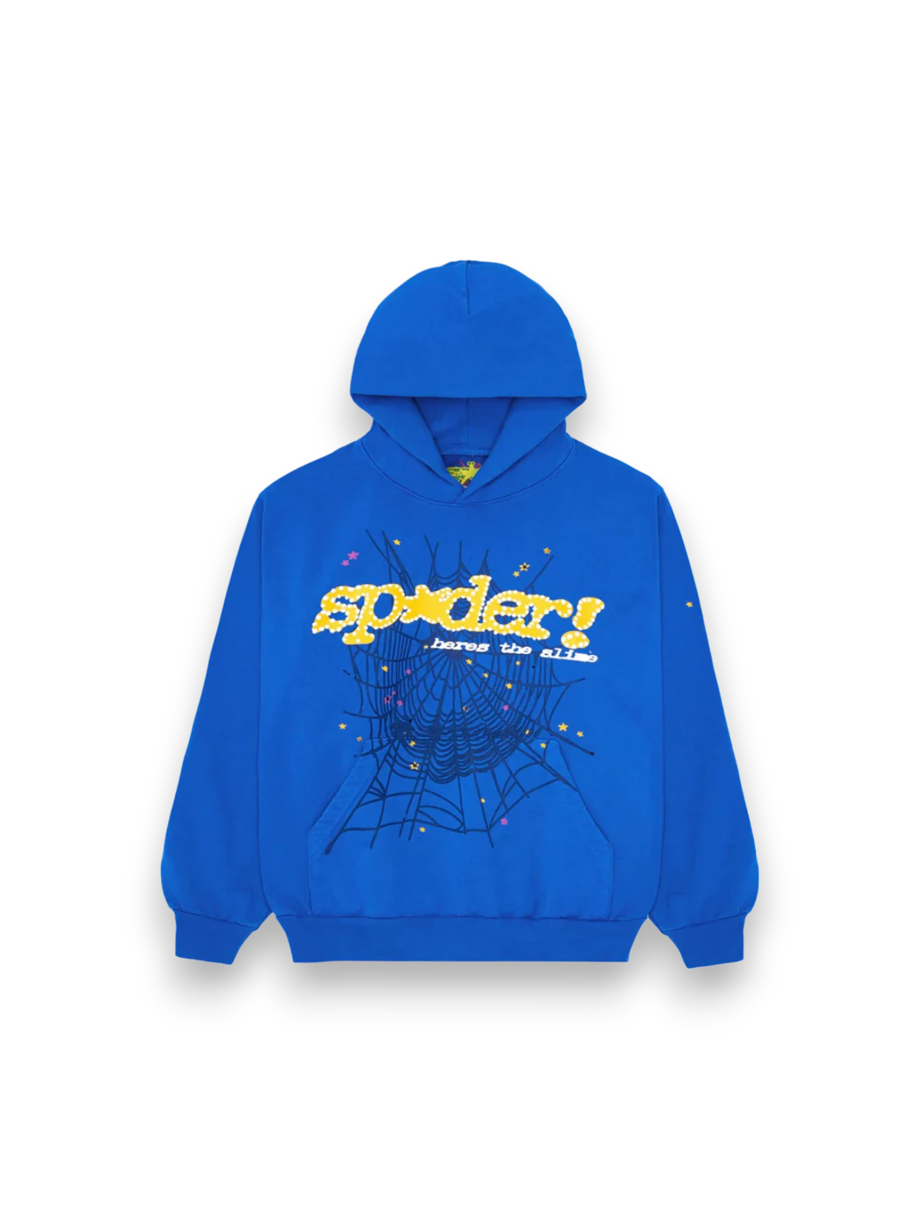 Sp5der TC Hoodie Blue
