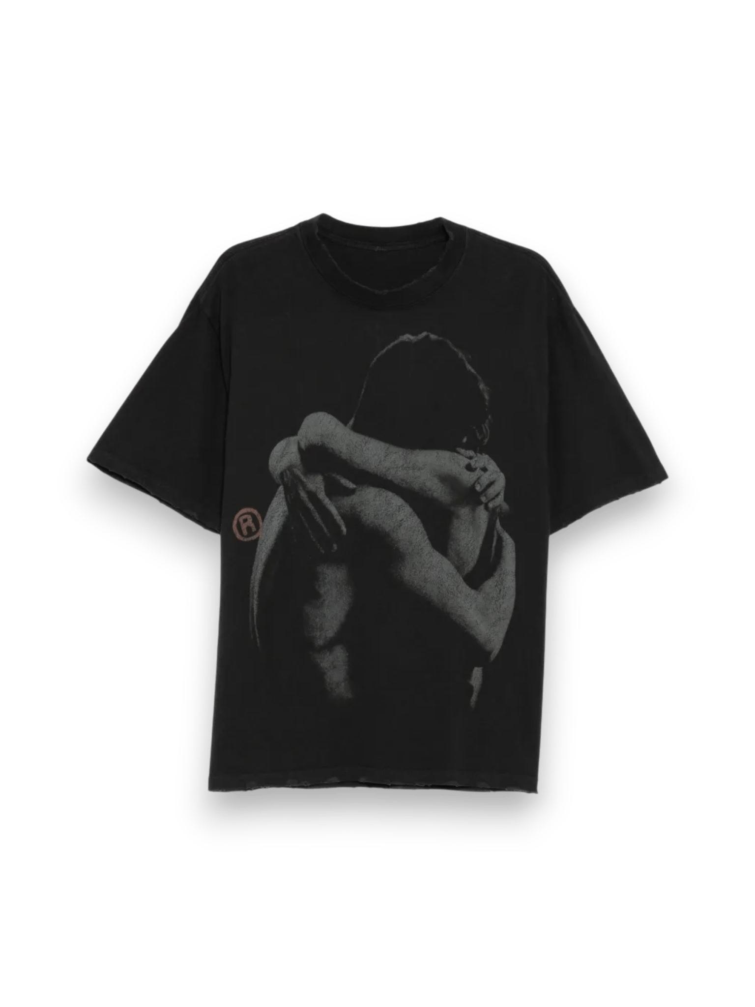 Warman Hugging Graphic T-shirt Black