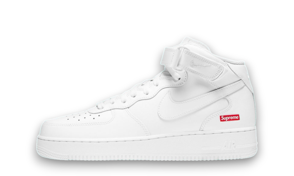 Nike Air Force Mid Supreme White - Main Image