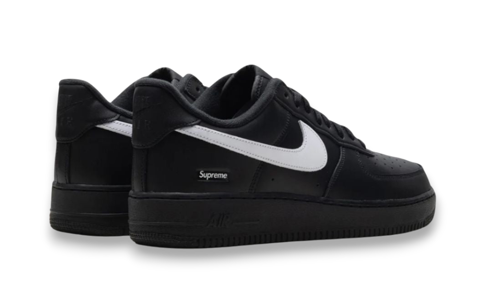 Nike Air Force 1 Low Supreme Black/White