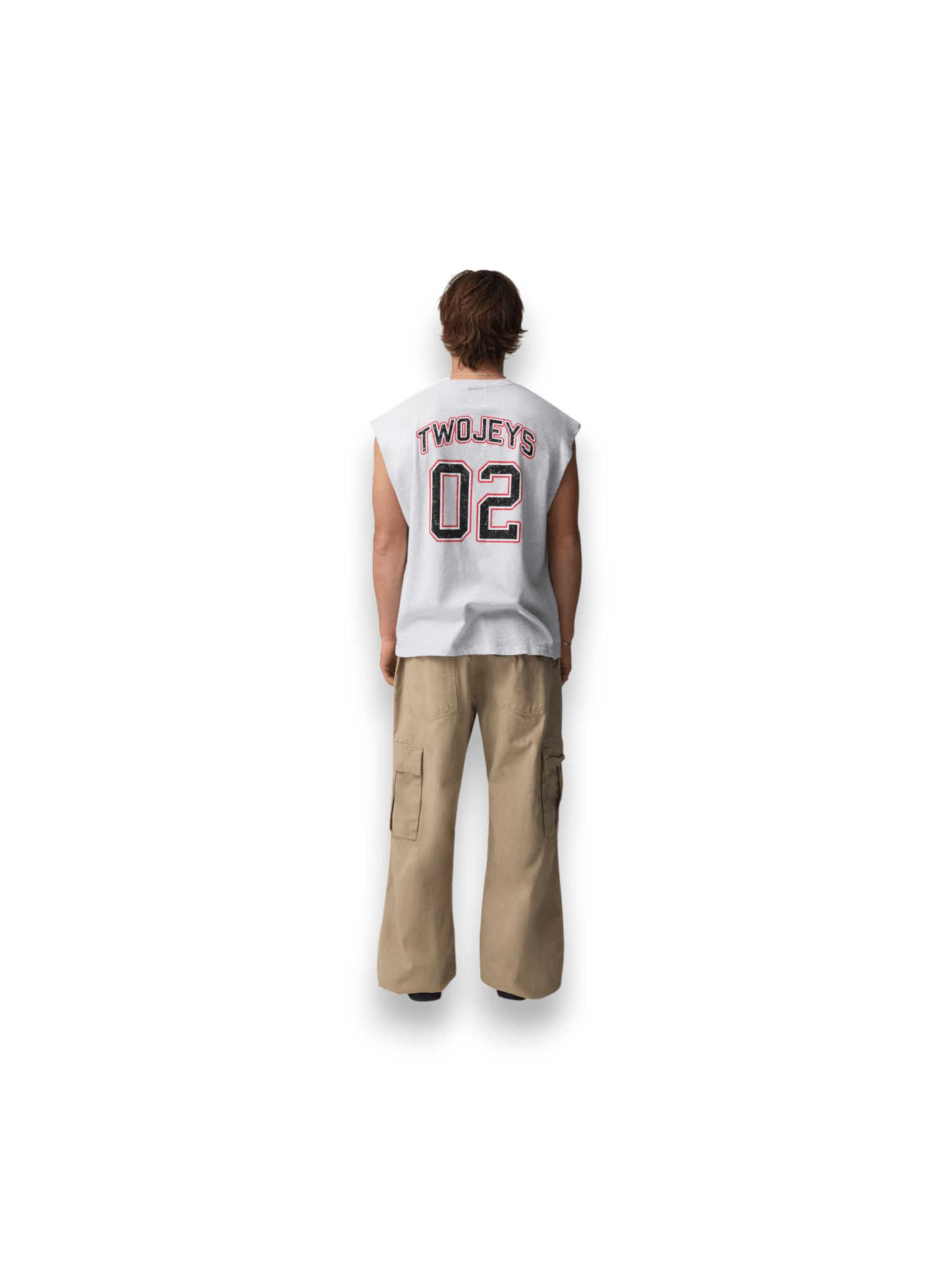 Twojeys Sleeveless Varsity Tee