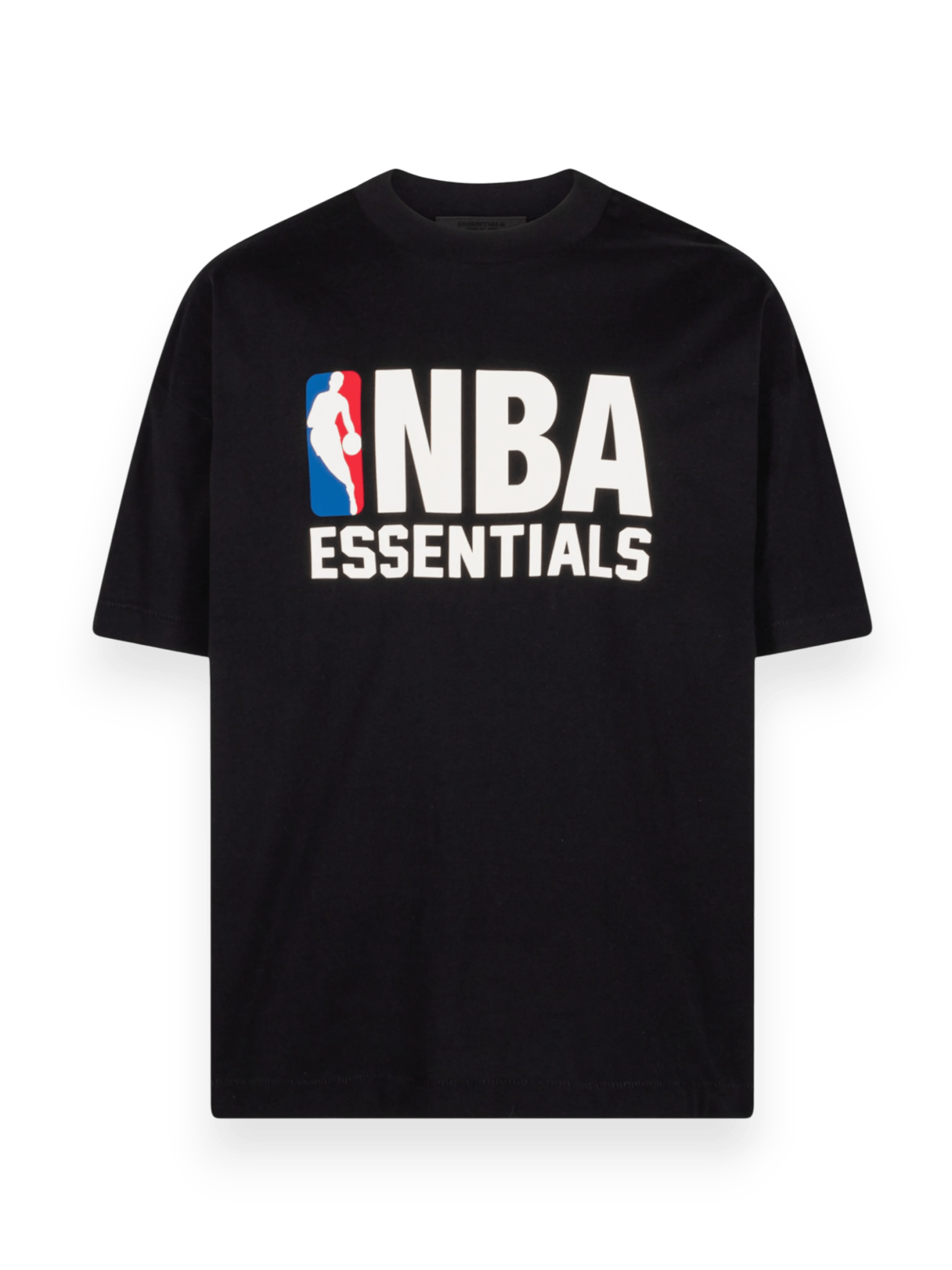 NBA Tee (SS25), Black Red/Blue