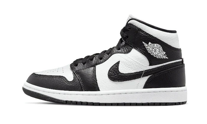 Nike air jordan 1 mid bianche e nere online