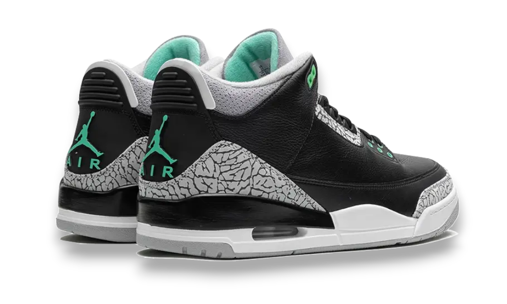 Jordan 3 Green Glow