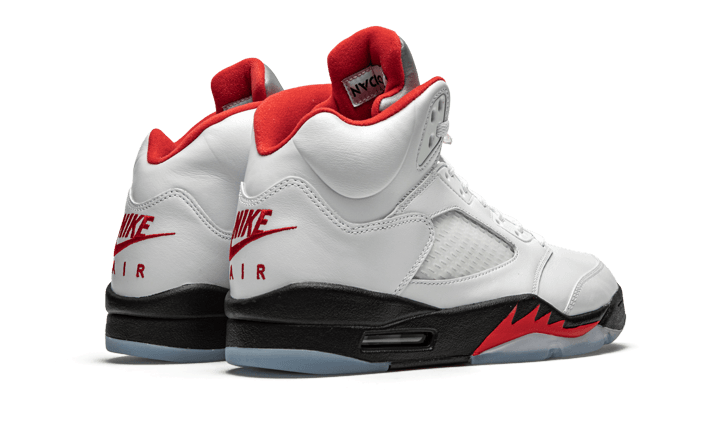 Jordan 5 Retro Fire Red Silver Tongue (2020)