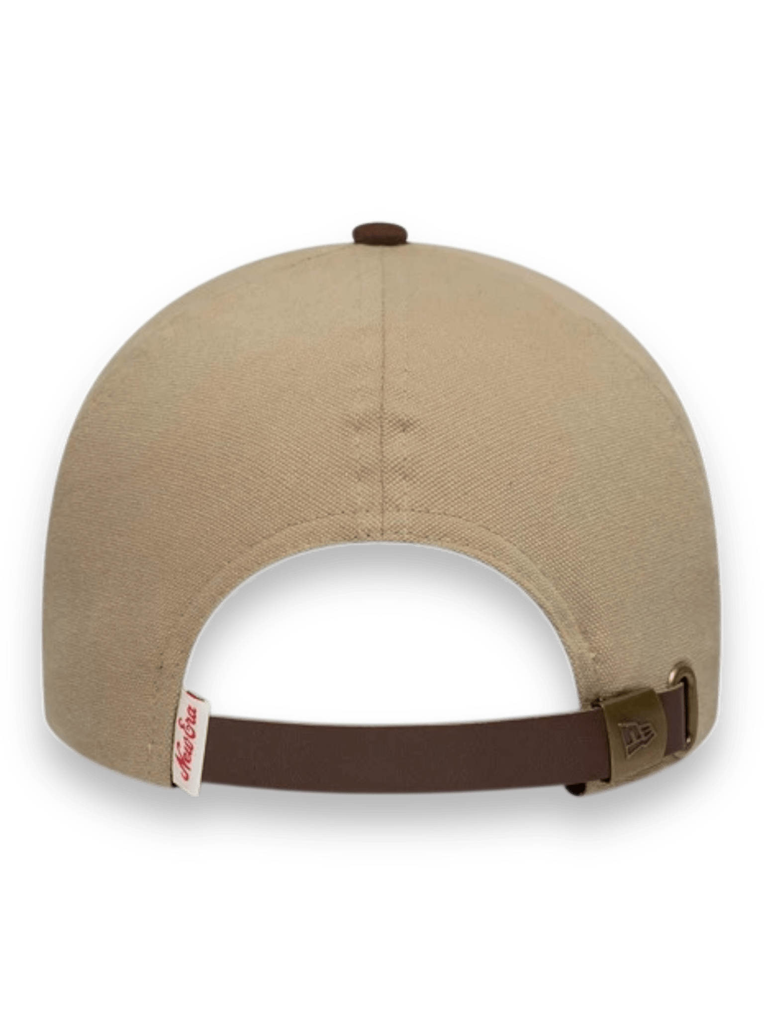New Era Patch Suede Light Beige 9FORTY E-Frame Cap