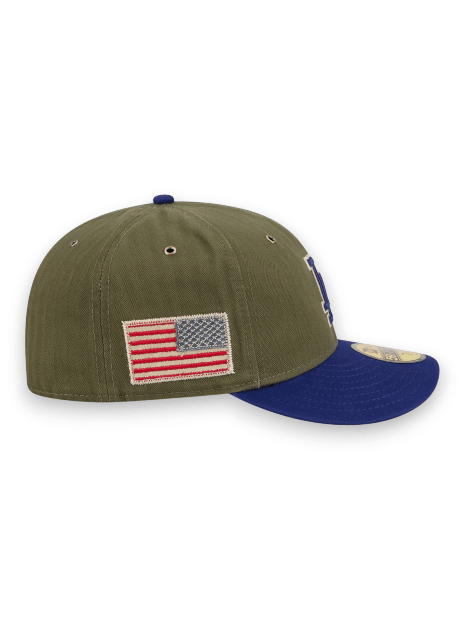 New Era Cap 59FIFTY Three Looms American Herringbone Los Angeles Dodgers