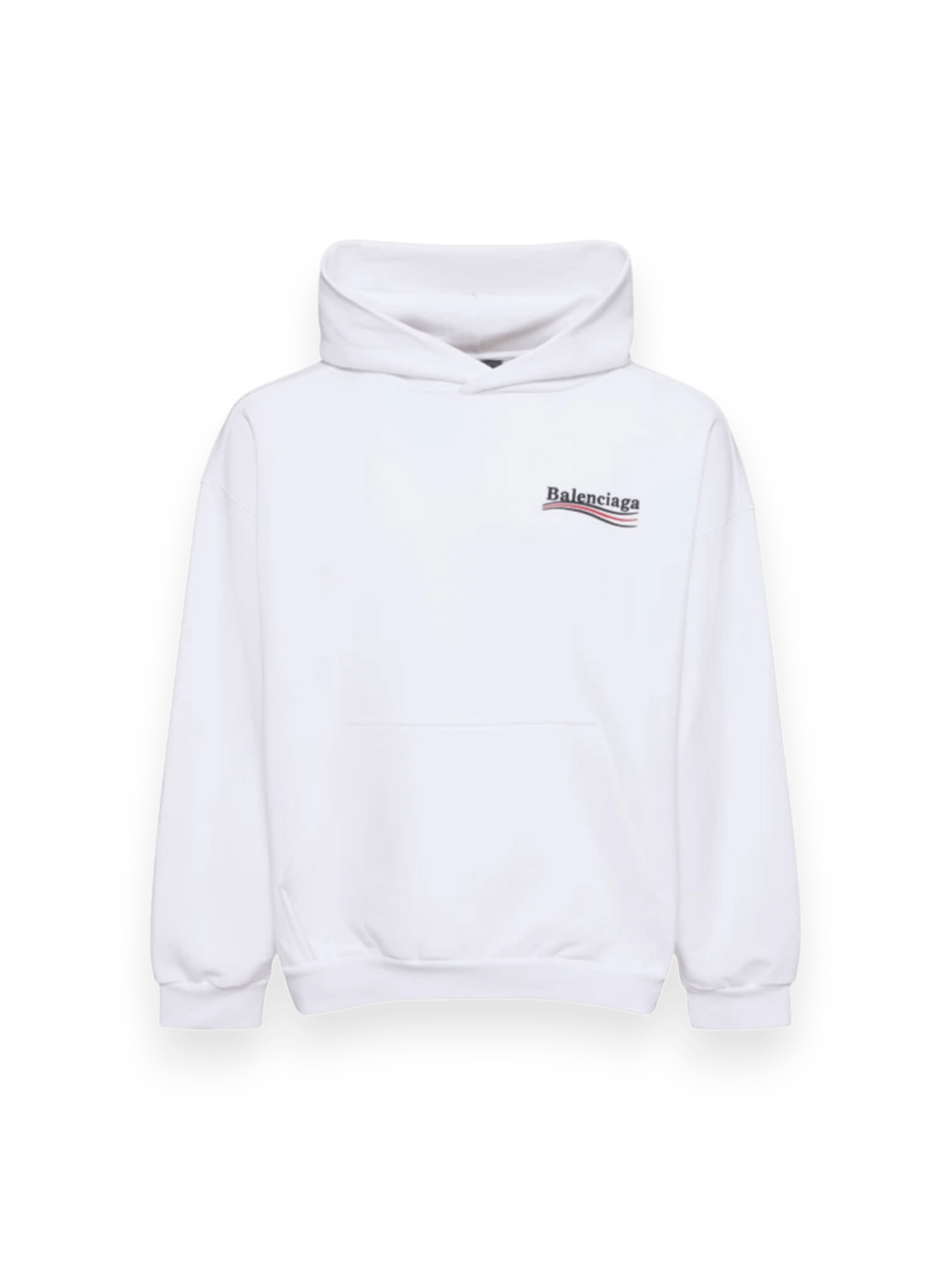 Balenciaga Political White Hoodie