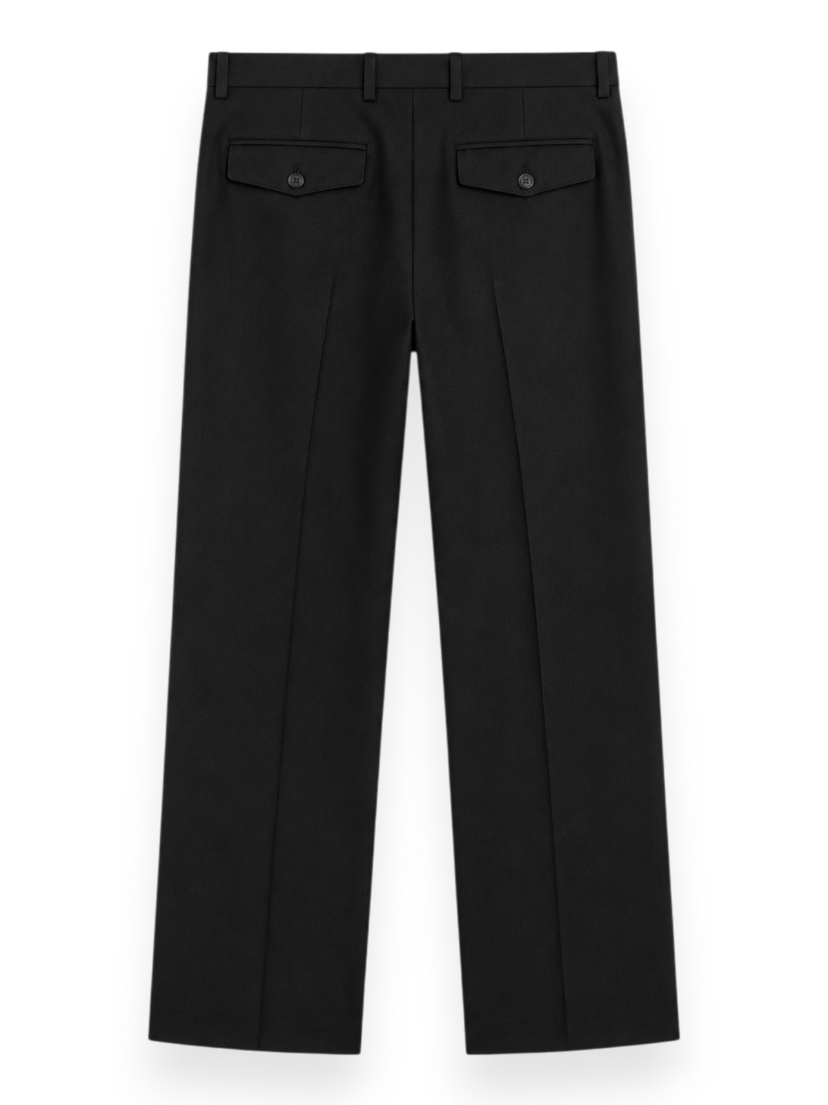 Sunflower Wide Pleated Trouser Tropical Wool Black