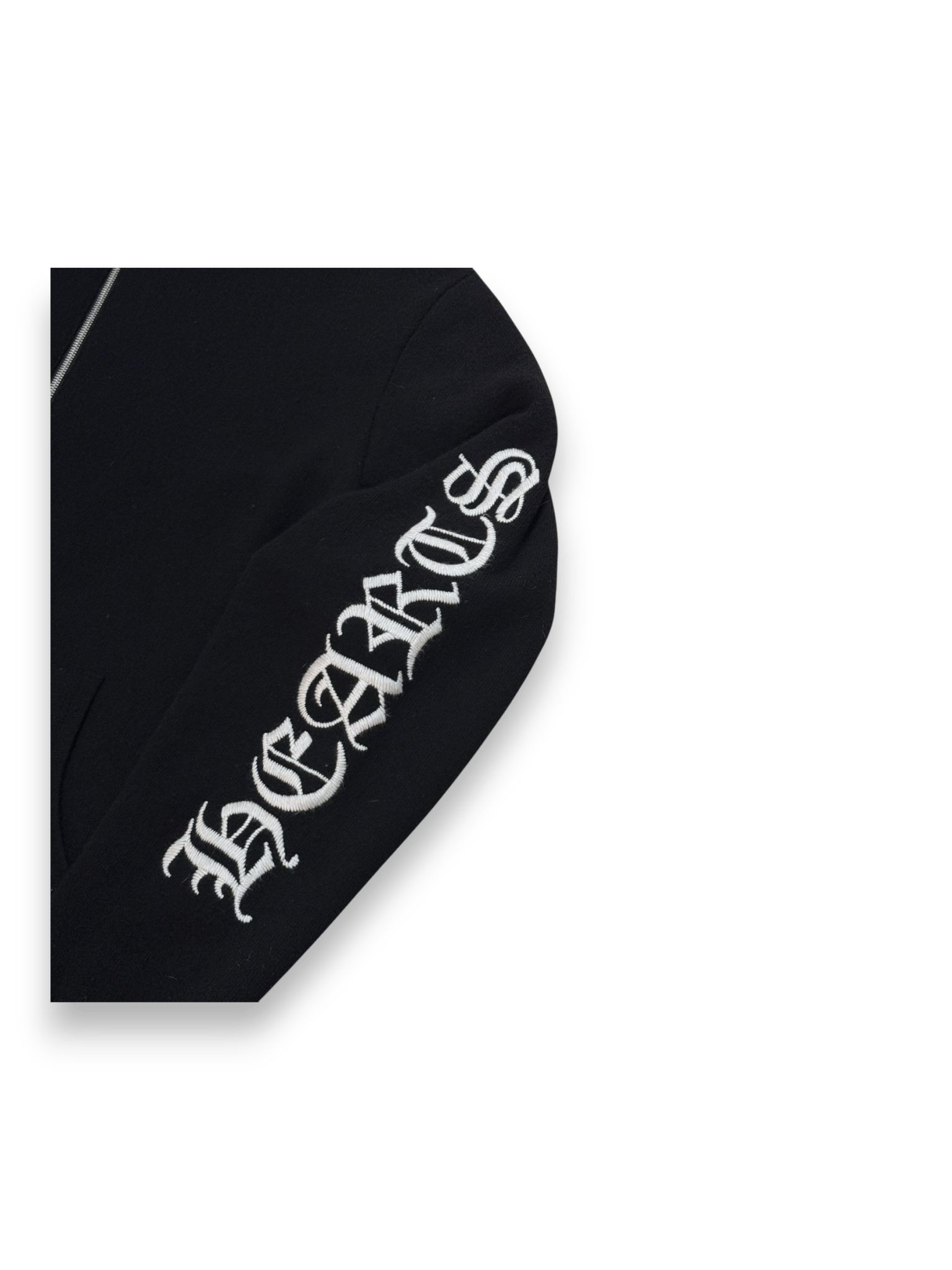 Chrome Hearts U LIFE SENTENCE Sleeve Logo Embroidered Cashmere