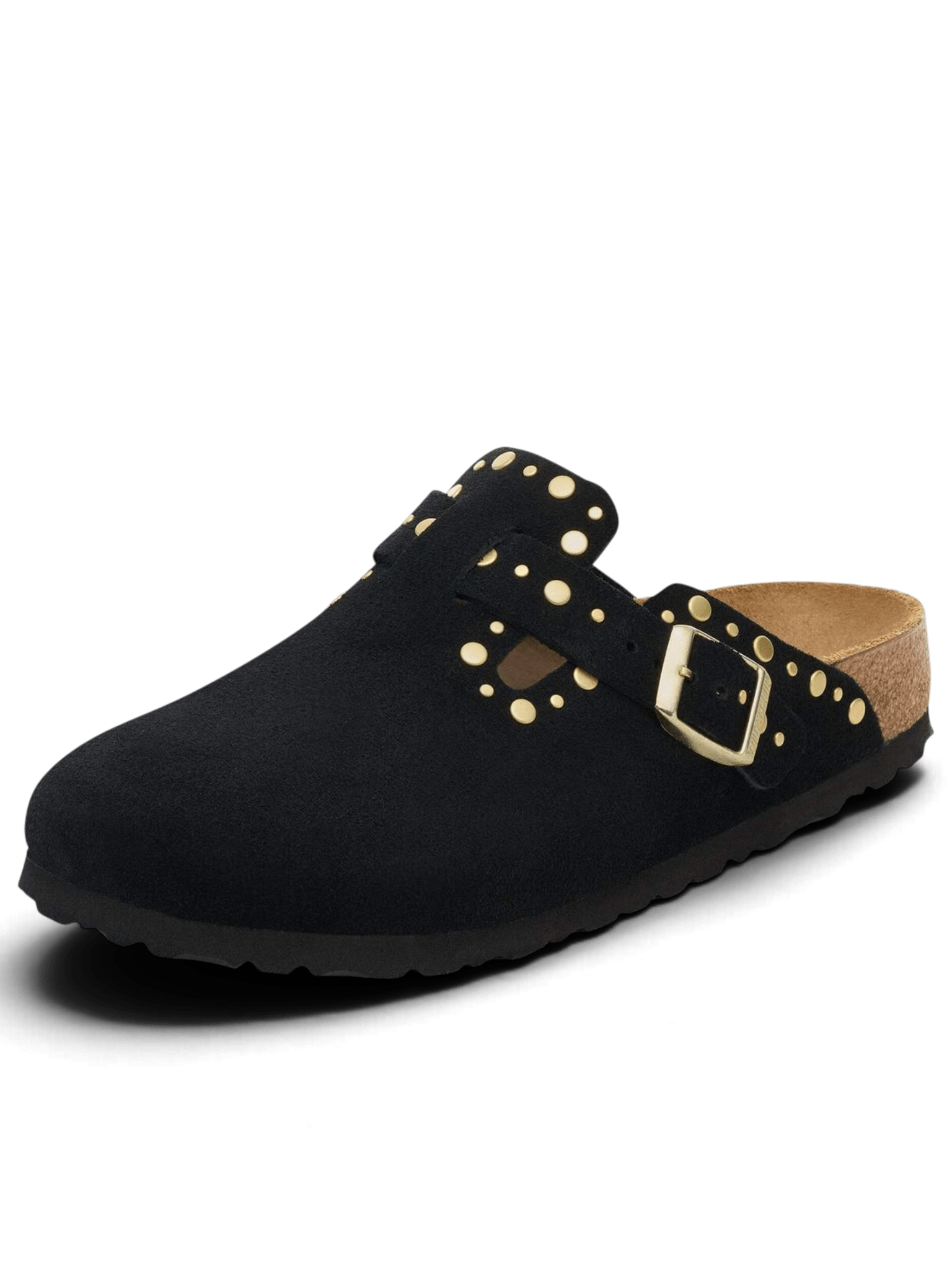 Birkenstock Boston Rivets Black