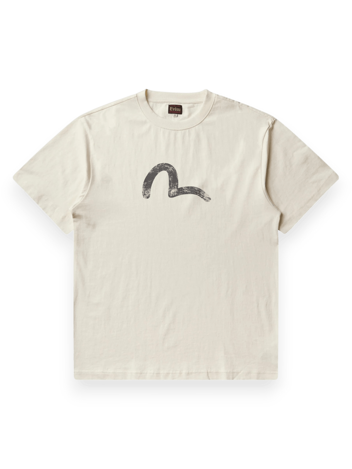 Evisu Vintage Seagull Ecru tshirt