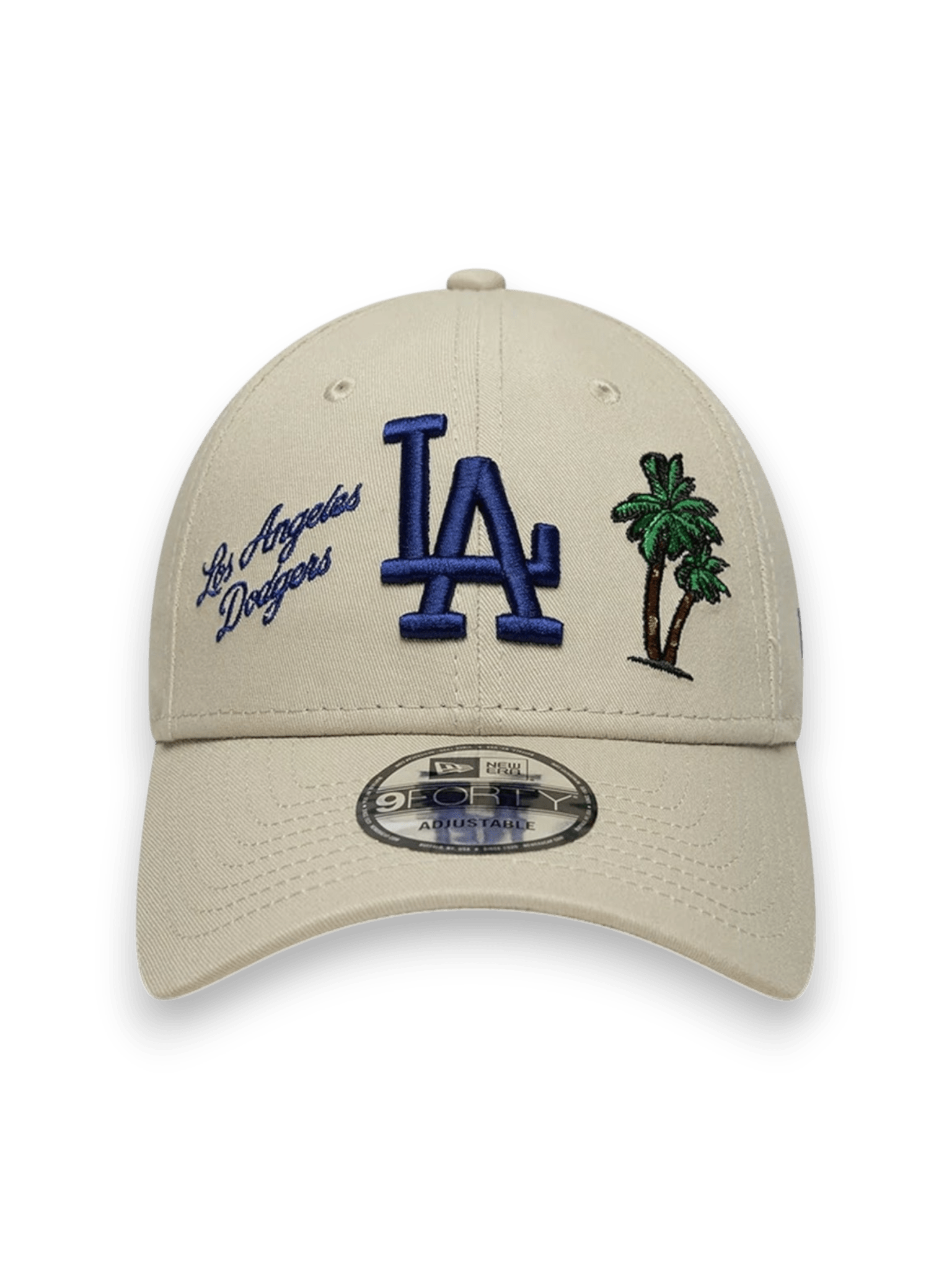 New Era Cap 9FORTY LA Dodgers MLB City Icon Beige