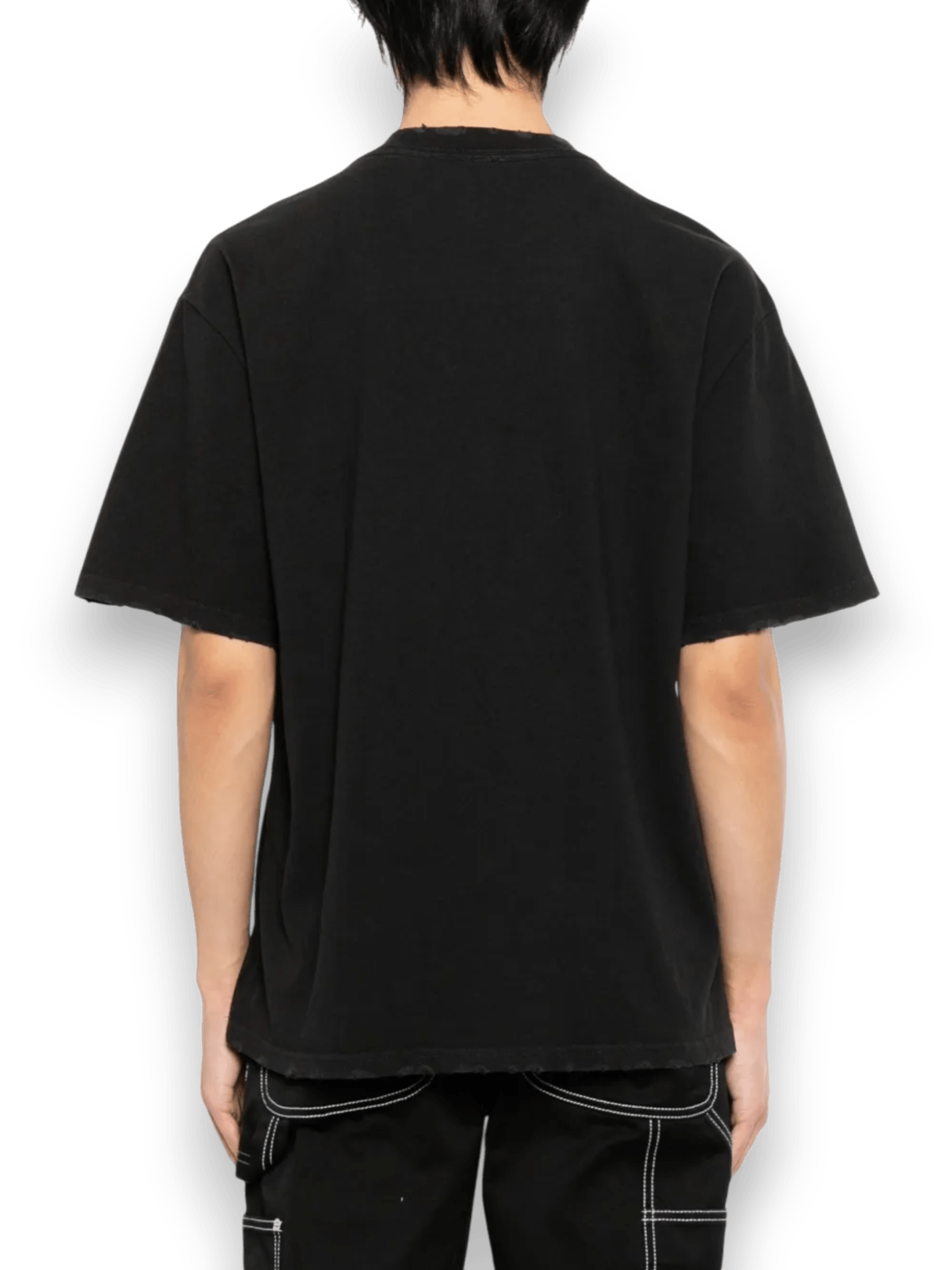 Warman Hugging Graphic T-shirt Black