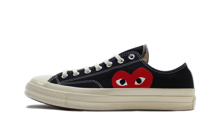 Converse Chuck Taylor All Star 70 OxComme des Garcons PLAY Black OBLIO Shop