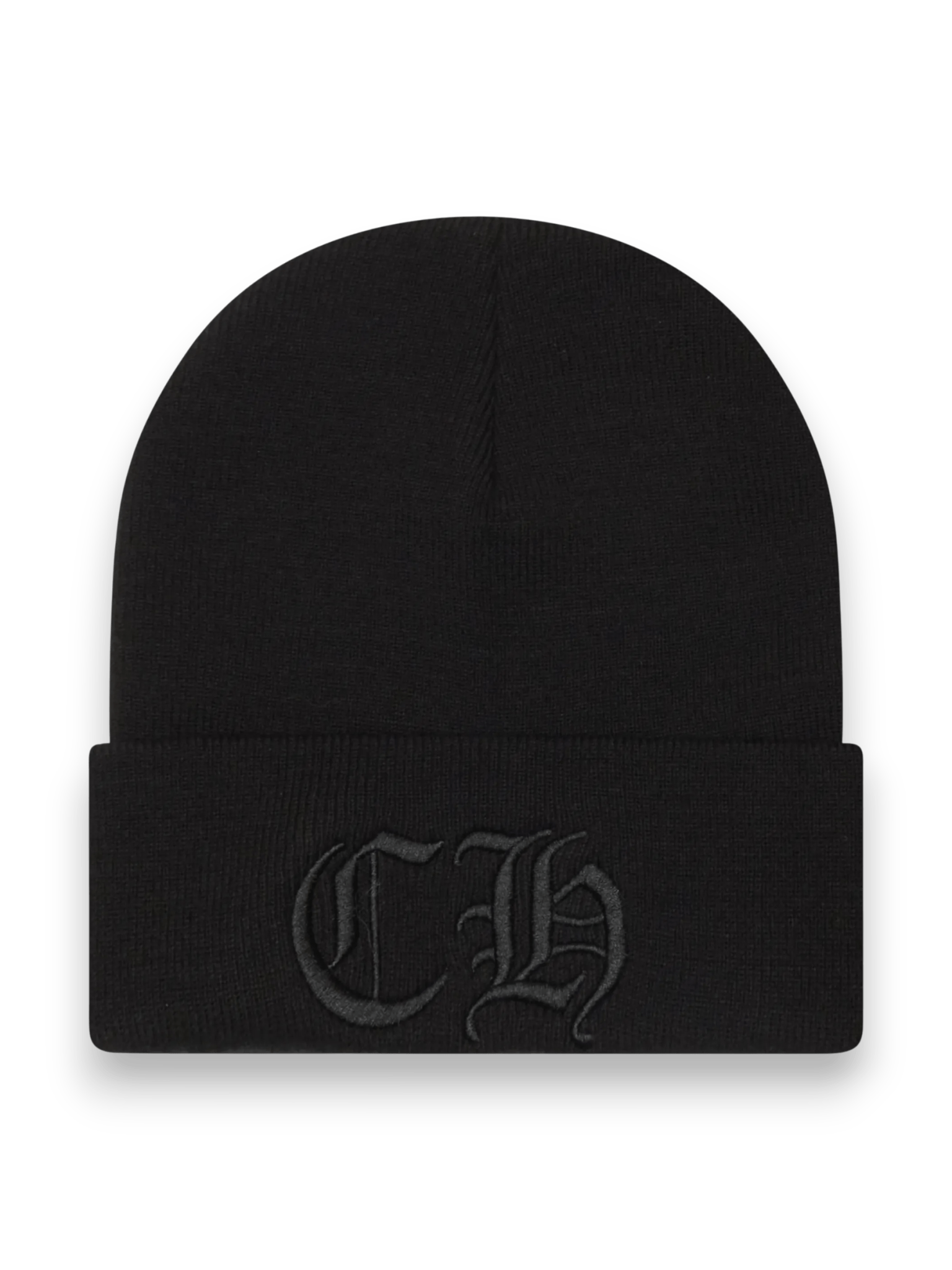 Chrome Hearts CH Logo Black Beanie