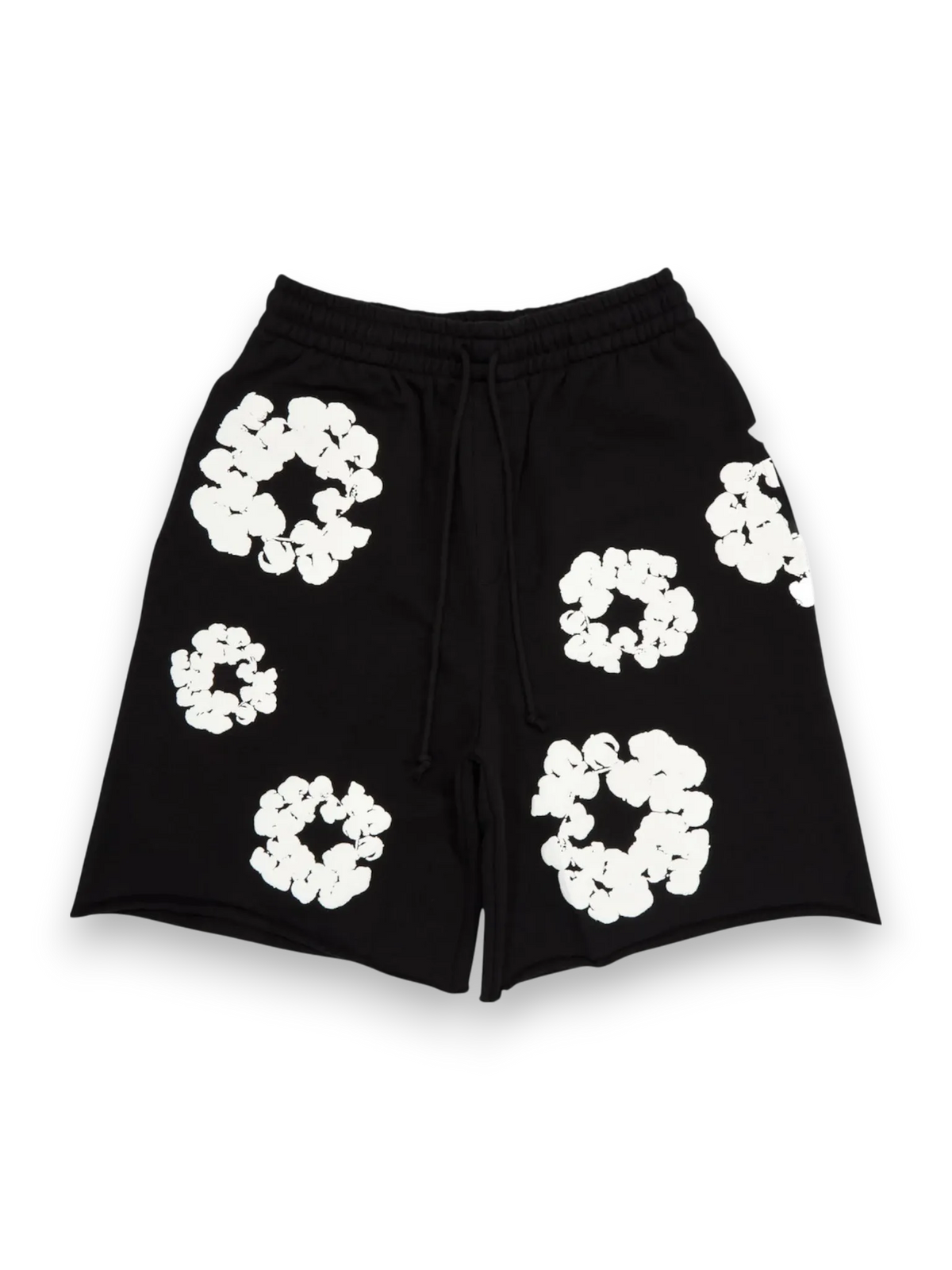 Denim Tears The Cotton Wreath Shorts Black