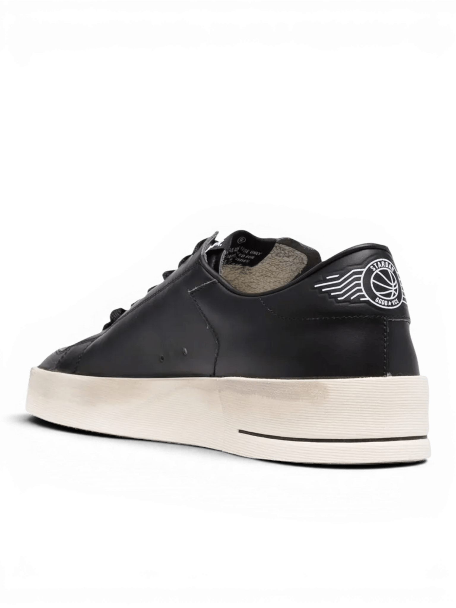 Golden Goose Sneakers Stardan Black and White